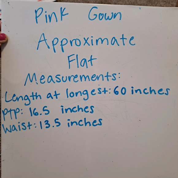 Pink Mesh Embroidered Ruffle Layered Chiffon Short Sleeve Prom Formal Dress Sz 6 - Picture 7 of 7